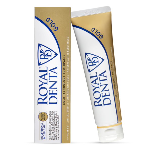 Royal Denta Gold Technology Toothpaste Dantų pasta su auksu, 130g | elvaistine.lt
